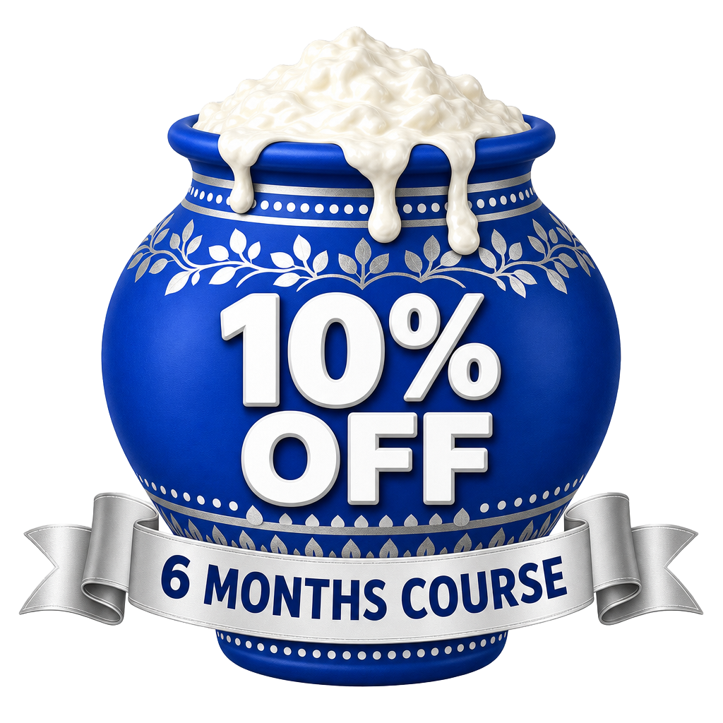 6 Months Course — 10% off